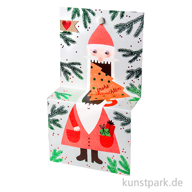 Artikelbild 1 des Artikels “Good old friends - Weihnachtskrümelkarte, Baum, Frohe Weihnachten “