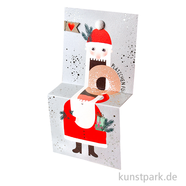 Artikelbild 1 des Artikels “Good old friends - Weihnachtskrümelkarte, Donut, Plätzchen “