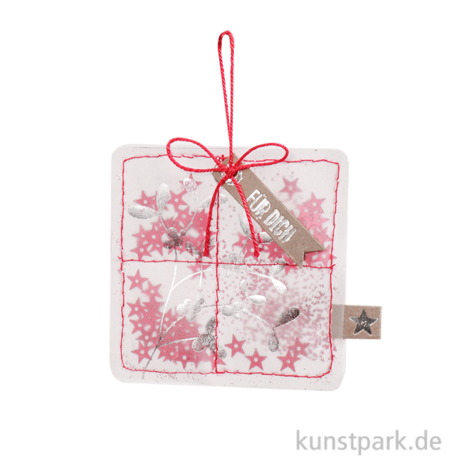 Artikelbild 1 des Artikels “Good old friends - Winter Glitzer Ornament, Geschenk “