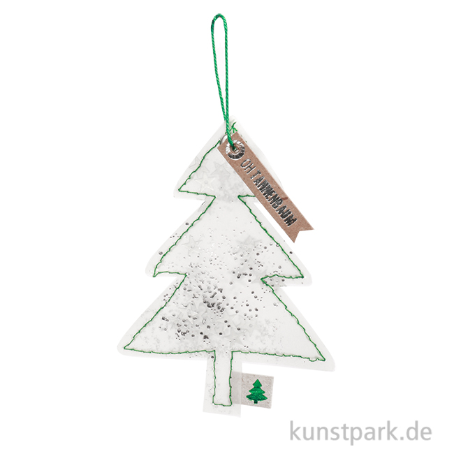 Artikelbild 1 des Artikels “Good old friends - Winter Glitzer Ornament, Tannenbaum “