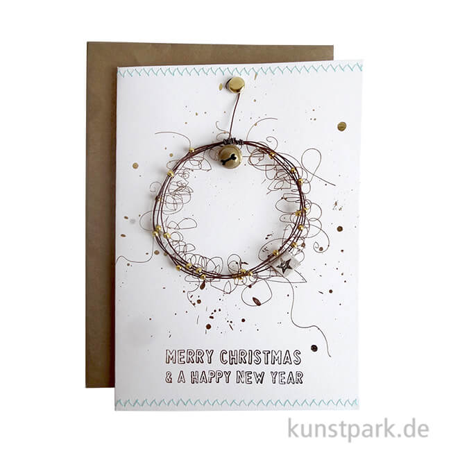 Artikelbild 1 des Artikels “Good old friends - Winter Kranzkarte, Glocke “
