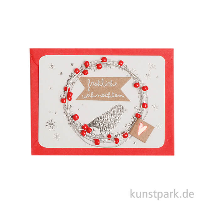 Artikelbild 1 des Artikels “Good old friends - Winter Mini Kärtchen, Kranz “