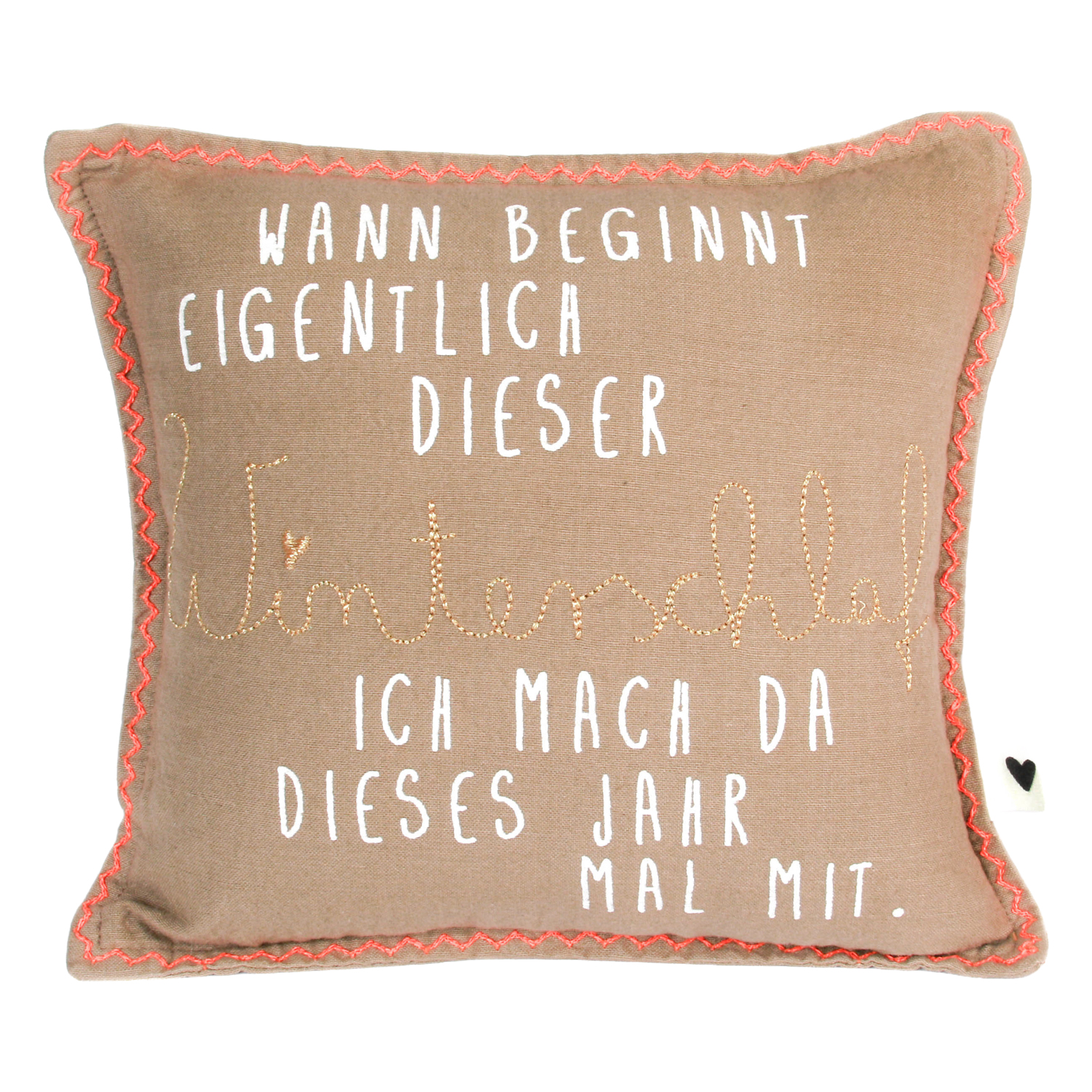 Artikelbild 1 des Artikels “Good old friends - Winter Mini Kissen, Winterschlaf “