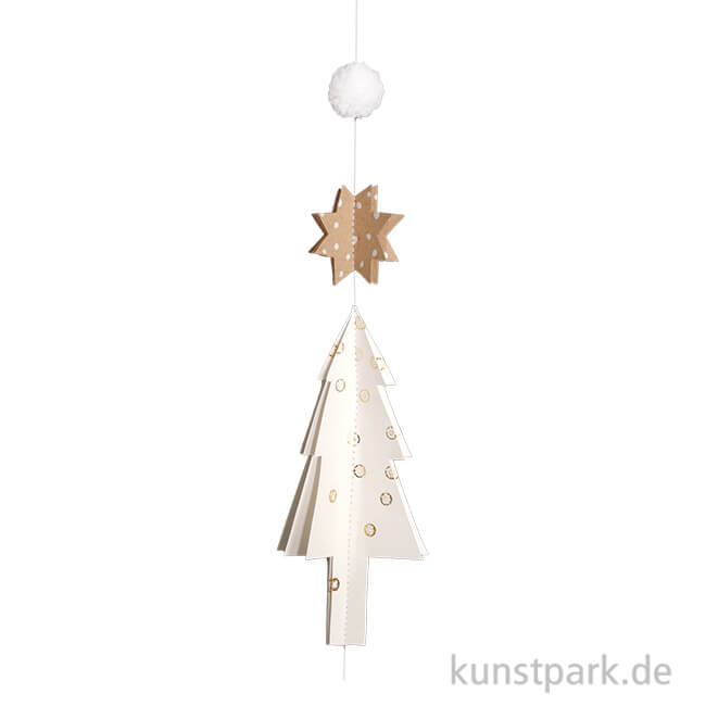 Artikelbild 1 des Artikels “Good old friends - Winter Minikette, Große goldene Punkte “