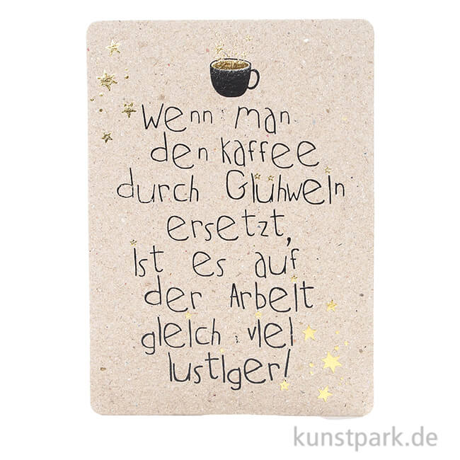 Artikelbild 1 des Artikels “Good old friends - Winter Postkarten, Kaffee durch Glühwein ersetzt “