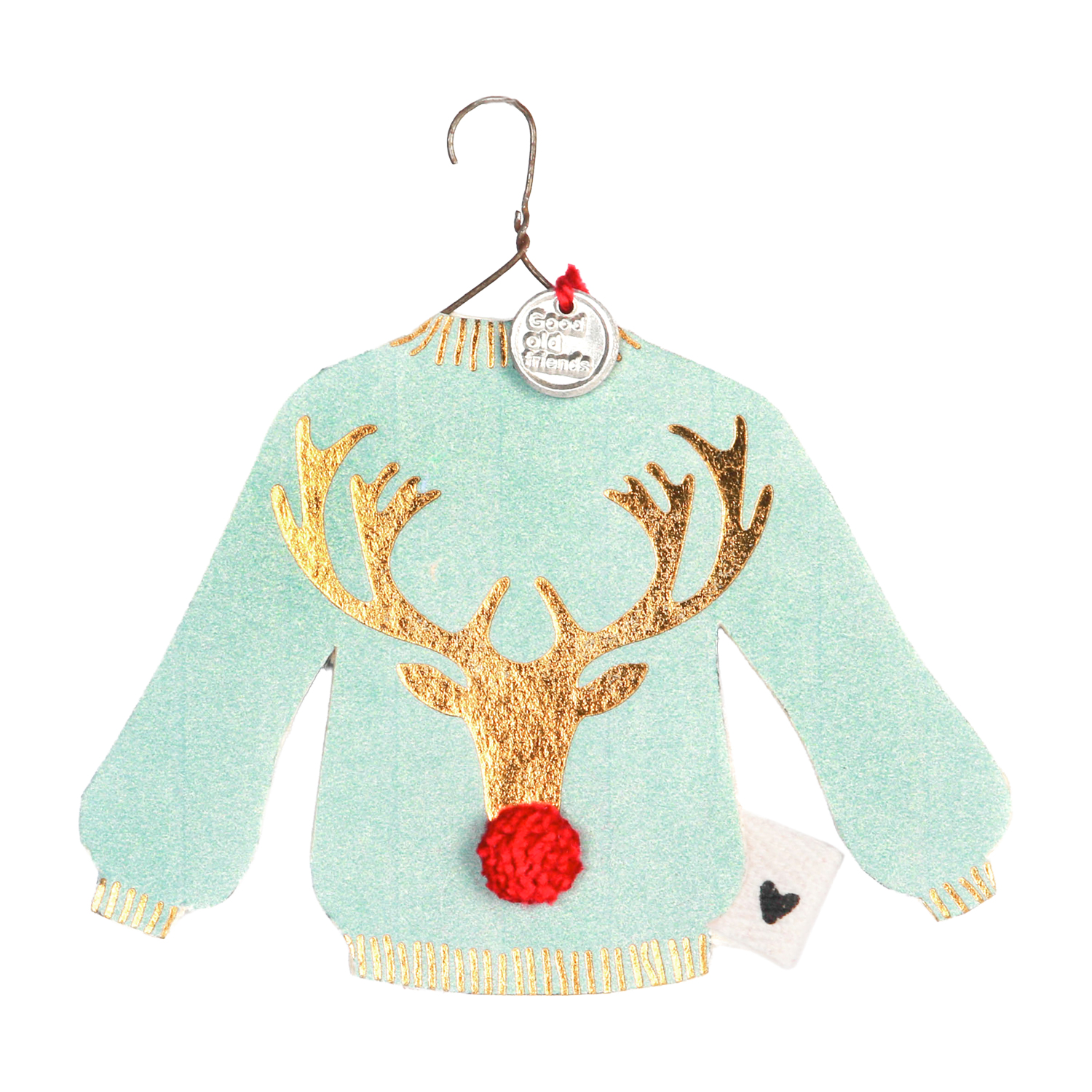 Artikelbild 1 des Artikels “Good old friends - Winterpulli, Hirsch “