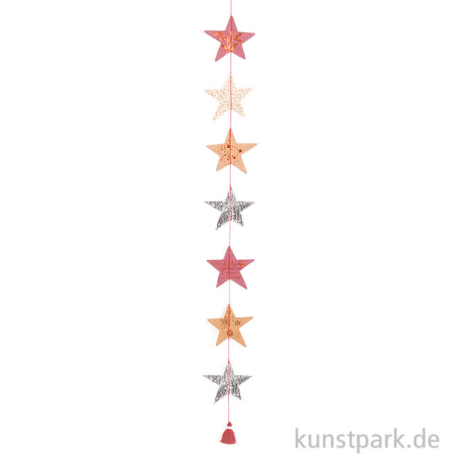 Artikelbild 1 des Artikels “Good old friends - Wintersternkette, Rot-Silber “