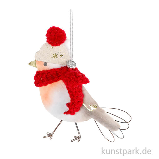 Artikelbild 1 des Artikels “Good old friends - Wintervogel, Rotkehlchen, Roter Schal “