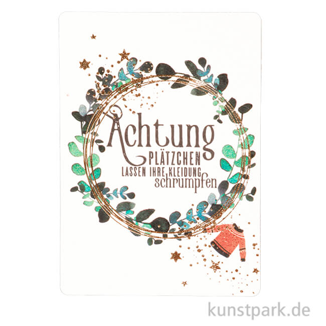 Artikelbild 1 des Artikels “Good old friends - Winterwelt Postkarte, Kleidung “