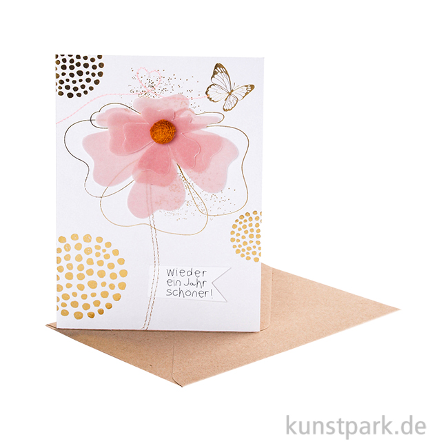 Artikelbild 1 des Artikels “Good old friends - Wunschblumenkarte, Wieder ein Jahr schöner “