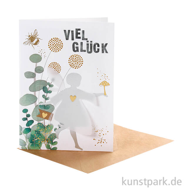 Artikelbild 1 des Artikels “Good old friends - Wunschfeen Karte, Viel Glück “