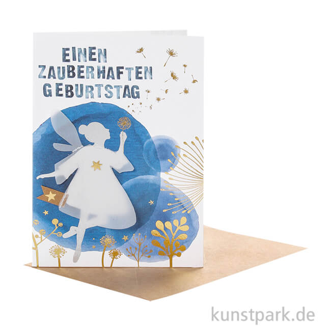 Artikelbild 1 des Artikels “Good old friends - Wunschfeen Karte, Zauberhafter Geburtstag “