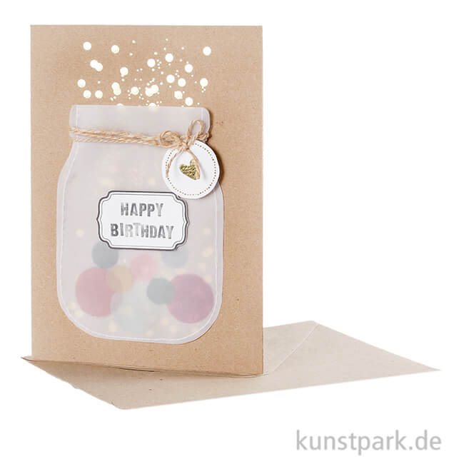 Artikelbild 1 des Artikels “Good old friends - Wunschglaskarte, Happy Birthday “