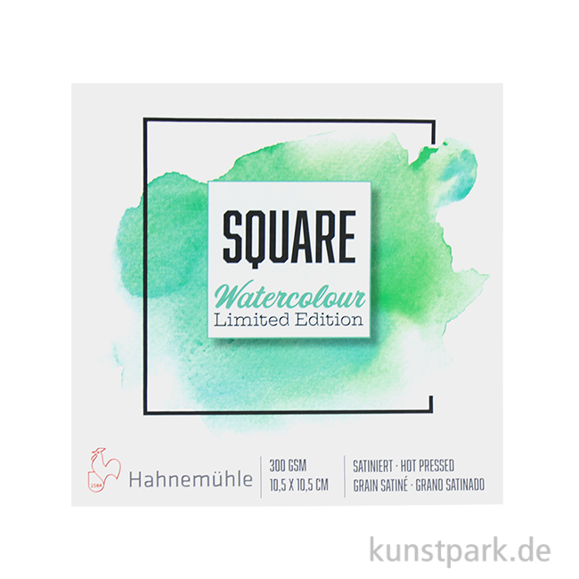 Artikelbild 1 des Artikels “Hahnemühle Aquarellblock Square Watercolour, 105x105mm, 15 Blatt, 300g “