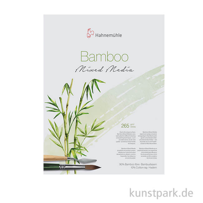 Artikelbild 1 des Artikels “Hahnemühle BAMBOO-Mixed-Media, 265g 24 x 32 cm (25 Blatt)“