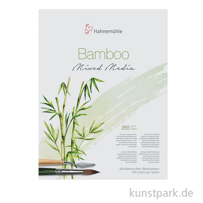 Artikelbild 1 des Artikels “Hahnemühle BAMBOO-Mixed-Media, 265g 36 x 48 cm (25 Blatt)“