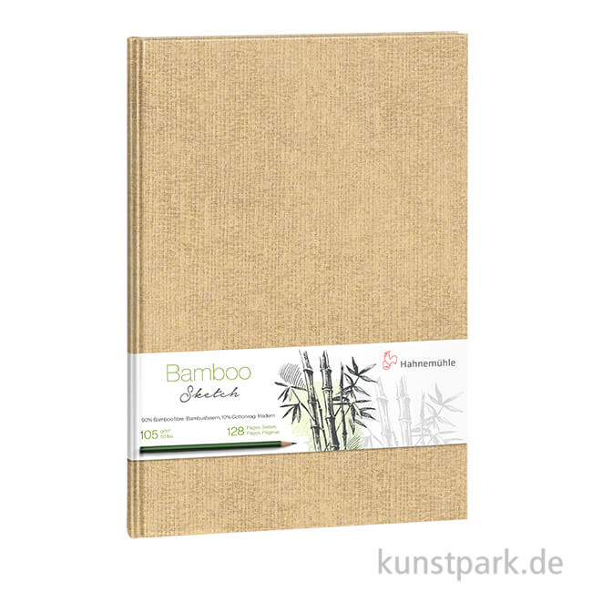 Artikelbild 1 des Artikels “Hahnemühle BAMBOO Skizzenbuch, 64 Blatt, 105g “