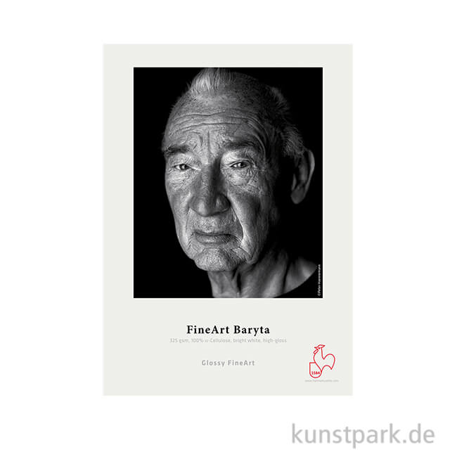 Artikelbild 1 des Artikels “Hahnemühle BARYTA FineArt Papier, 325 g/m² DIN A3+ (25 Blatt)“