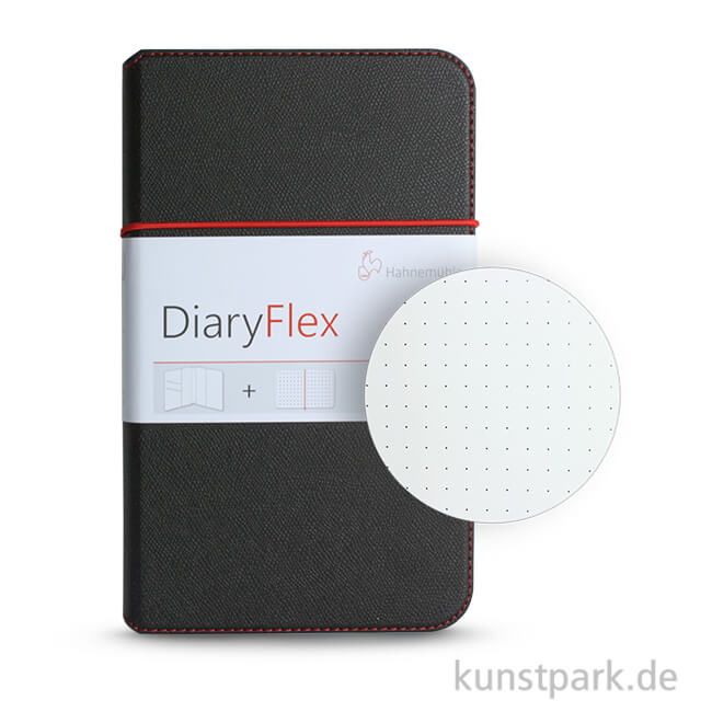 Artikelbild 1 des Artikels “Hahnemühle DiaryFlex, 19x11,5 cm, 80 Blatt, 100g Dotted“