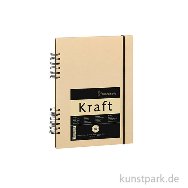 Artikelbild 1 des Artikels “Hahnemühle KRAFTPAPIER Skizzenbuch, 80 Blatt, 120g DIN A4“