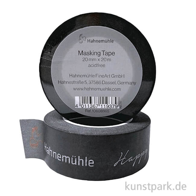 Artikelbild 1 des Artikels “Hahnemühle Masking Tape, Grau mit Logo, 20 mm x 20 m “