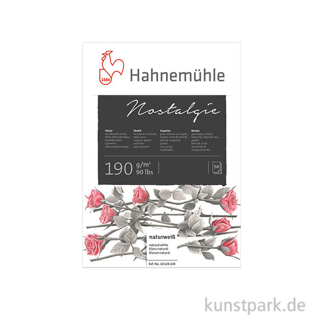 Artikelbild 1 des Artikels “Hahnemühle NOSTALGIE Skizzenblock 190g/m² DIN A3“