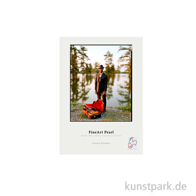 Artikelbild 1 des Artikels “Hahnemühle PEARL FineArt Papier, 285 g/m², 25 Blatt DIN A4“