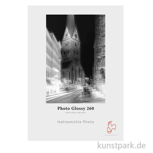 Artikelbild 1 des Artikels “Hahnemühle Photo Glossy, 260 g/m², 25 Blatt “
