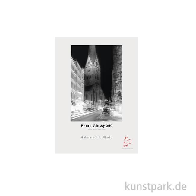 Artikelbild 1 des Artikels “Hahnemühle Photo Glossy, 260 g/m², 25 Blatt DIN A4“