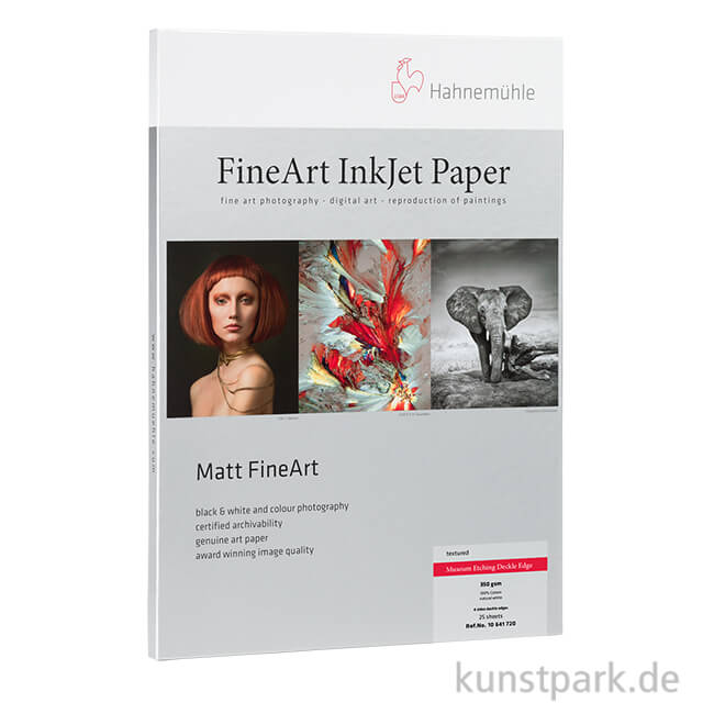 Artikelbild 1 des Artikels “Hahnemühle Photo Rag 308 g/m², 25 Blatt, Deckle Edge “