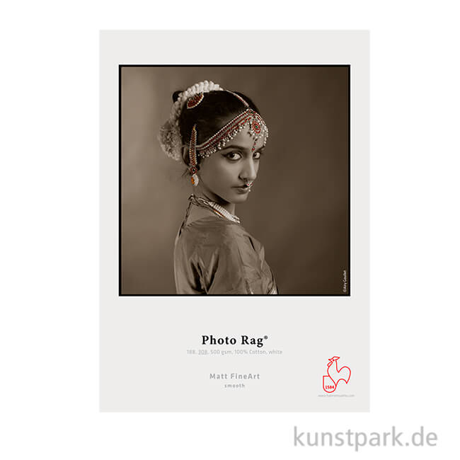 Artikelbild 1 des Artikels “Hahnemühle Photo Rag 308 g/m², 25 Blatt DIN A3+“