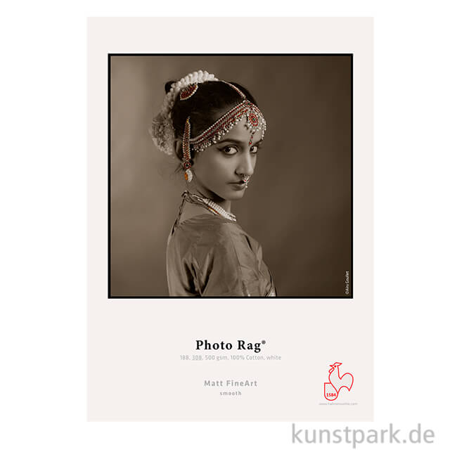 Artikelbild 1 des Artikels “Hahnemühle Photo Rag 500 g/m² DIN A2 (20 Blatt)“