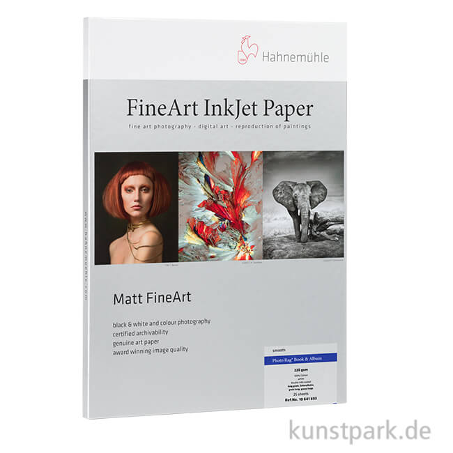 Artikelbild 1 des Artikels “Hahnemühle Photo Rag Book & Album, 220 g/m², 20 Blatt Inhaltspapier “