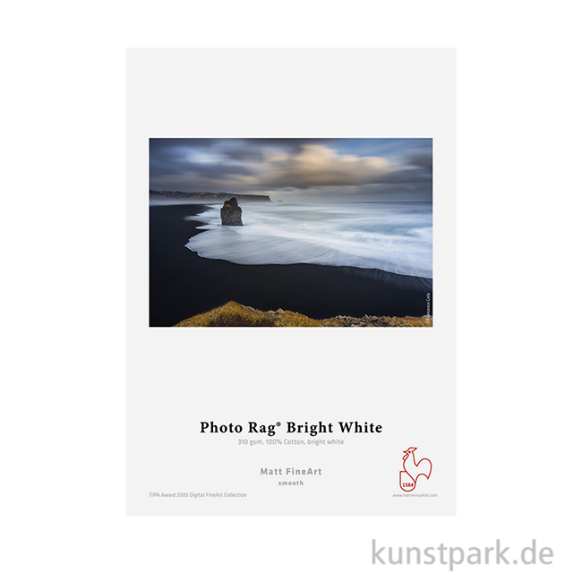 Artikelbild 1 des Artikels “Hahnemühle Photo Rag Bright White, 310 g/m², 25 Blatt DIN A3“