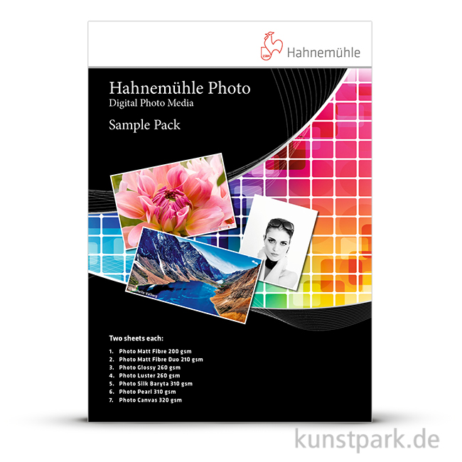 Artikelbild 1 des Artikels “Hahnemühle PHOTO Sample Pack, DIN A4 “