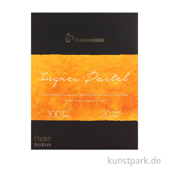 Artikelbild 1 des Artikels “Hahnemühle The Collection Ingres Pastel 9 Farben 20 Blatt 100g 30 x 40 cm“