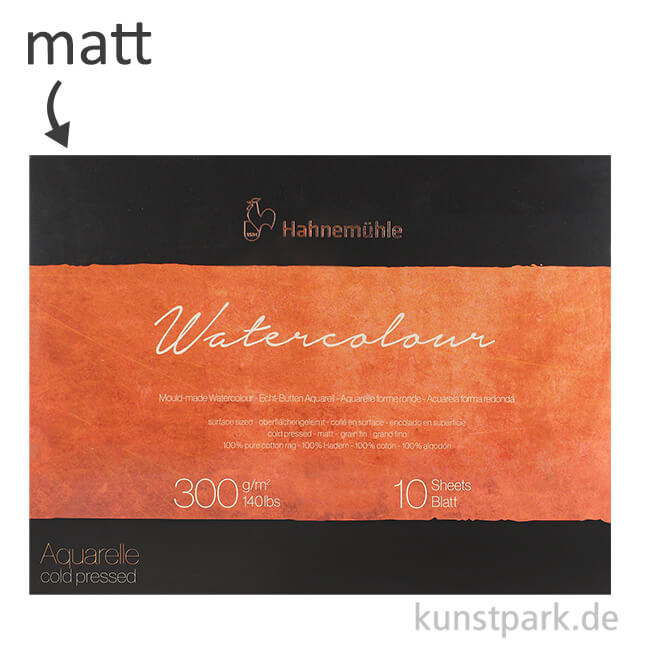 Artikelbild 1 des Artikels “Hahnemühle The Collection Watercolour matt 10 Blatt 300g “