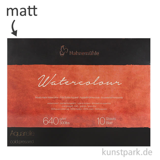 Artikelbild 1 des Artikels “Hahnemühle The Collection Watercolour matt 10 Blatt 640g “