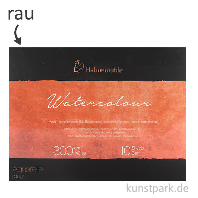 Artikelbild 1 des Artikels “Hahnemühle The Collection Watercolour rau 10 Blatt 300g “