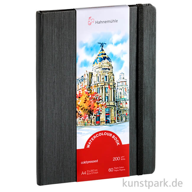 Artikelbild 1 des Artikels “Hahnemühle Watercolour Book, 30 Blatt, 200g DIN A4 (hoch)“