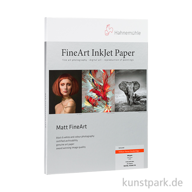 Artikelbild 1 des Artikels “Hahnemühle William Turner 310 g/m², 25 Blatt, Deckle Edge DIN A3+“