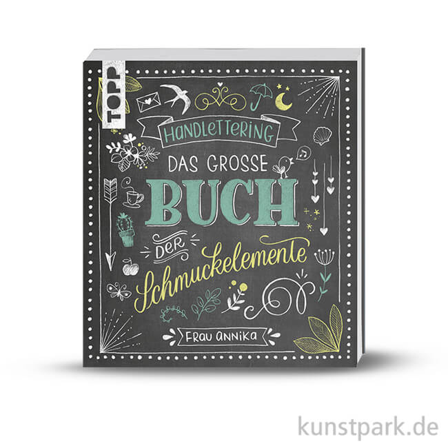 Artikelbild 1 des Artikels “Handlettering Das große Buch der Schmuckelemente, Topp Verlag “
