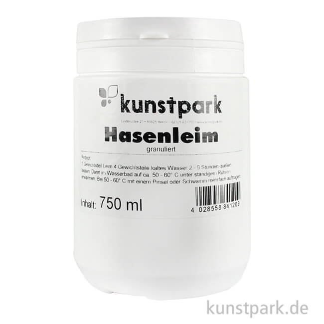 Artikelbild 1 des Artikels “kunstpark Hasenleim Granulat 750 ml “