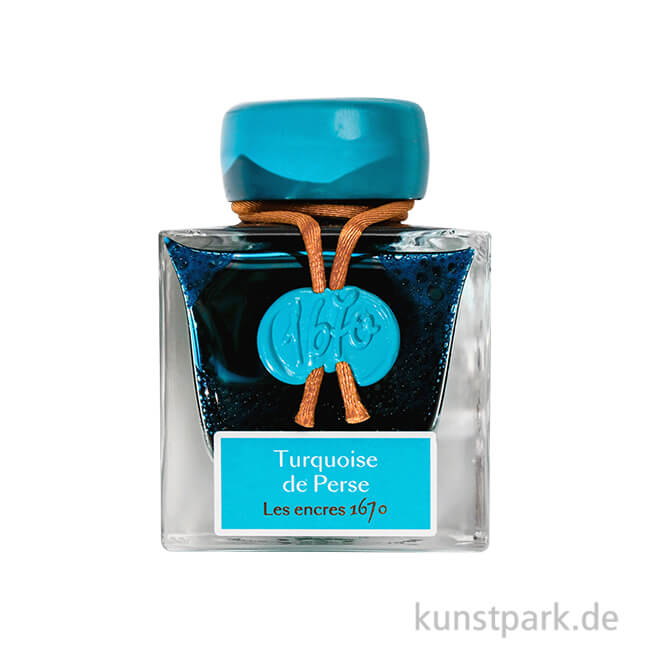 Artikelbild 1 des Artikels “HERBIN Luxus Schreibtinte 1670 mit Goldschimmer - Türkis, 50 ml “