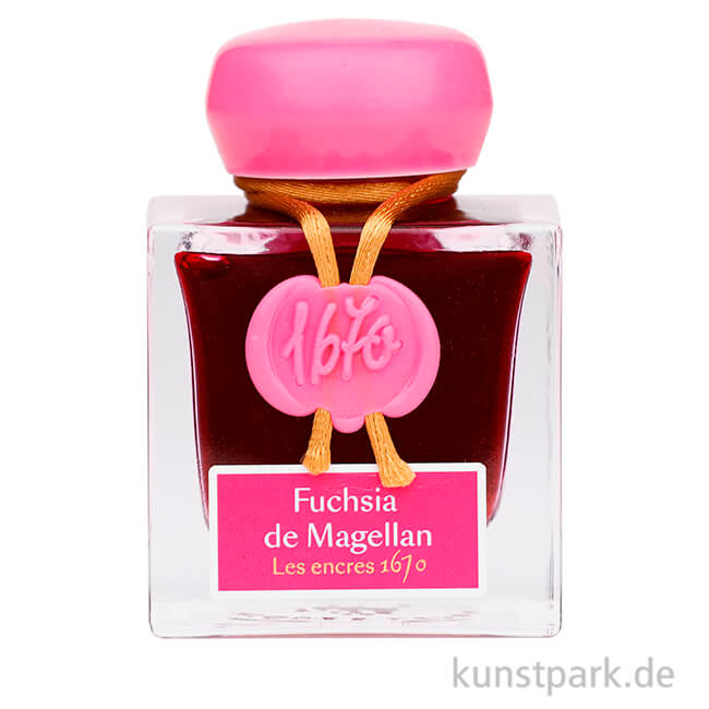 Artikelbild 1 des Artikels “HERBIN Luxus Schreibtinte 1670 mit Goldschimmer - Fuchsia, 50 ml “
