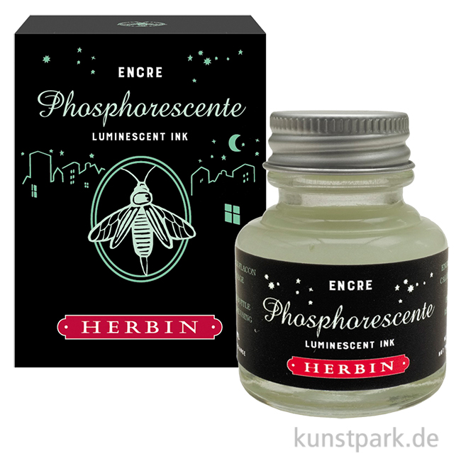Artikelbild 1 des Artikels “HERBIN Tinte Phosphoreszierend, Nachtleuchtend, 30 ml “