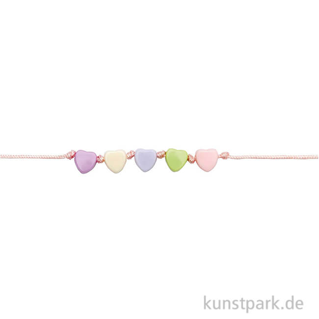 Artikelbild 1 des Artikels “Herz Perlen Mix, Pastell, 165 Stück “