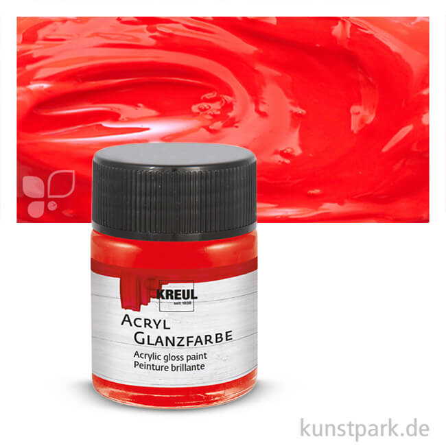 Artikelbild 1 des Artikels “KREUL Acryl Glanzfarbe 50 ml | Rot“