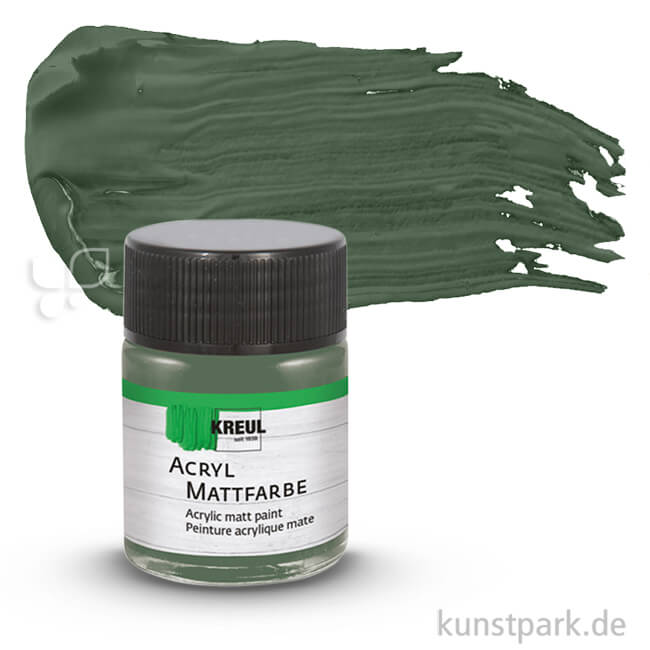 Artikelbild 1 des Artikels “KREUL Acryl Mattfarbe 50 ml | Russischgrün“