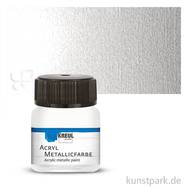 Artikelbild 1 des Artikels “KREUL Acryl Metallicfarbe 20 ml | Perlmutt-Weiss“